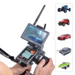 Radiolink RC6GS V3 2.4G Transmetteur radio 7 canaux Récepteur R7FG Gyro Télémétrie RC Voiture Bateau forte capacité anti-interférence